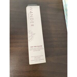 Wander Beauty On-The-Glow Blush Illuminator Sienna Sunset‎ Nude Glow New Sealed